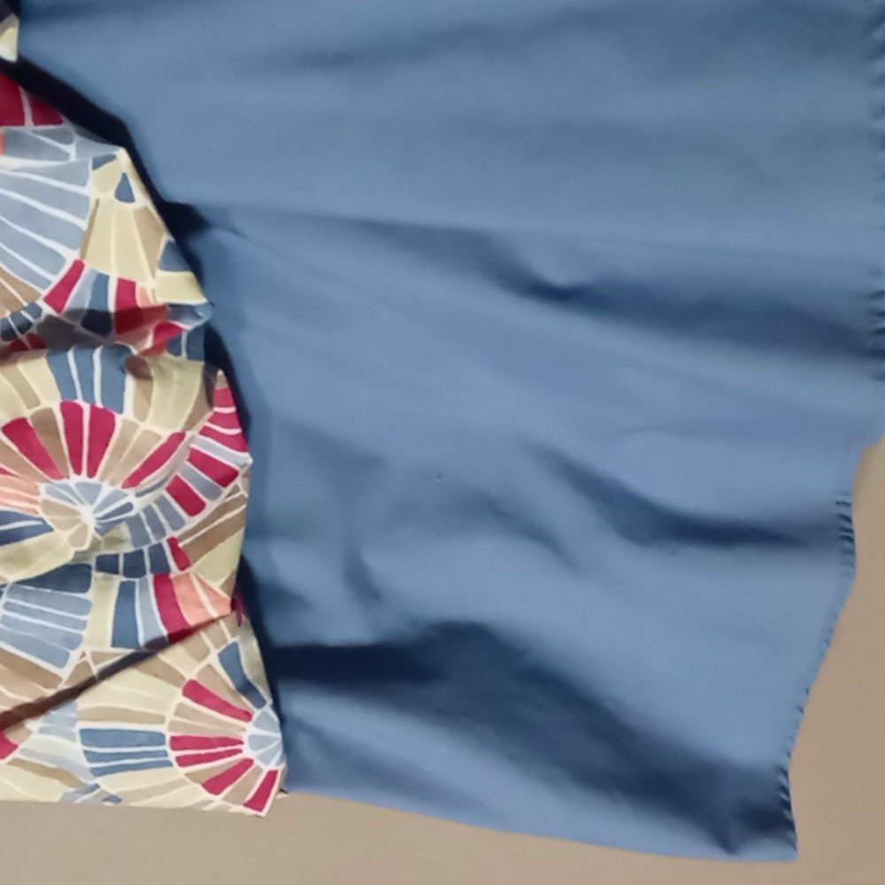 Talbots Multi Colored Circle Patterned Lined Skir… - image 6